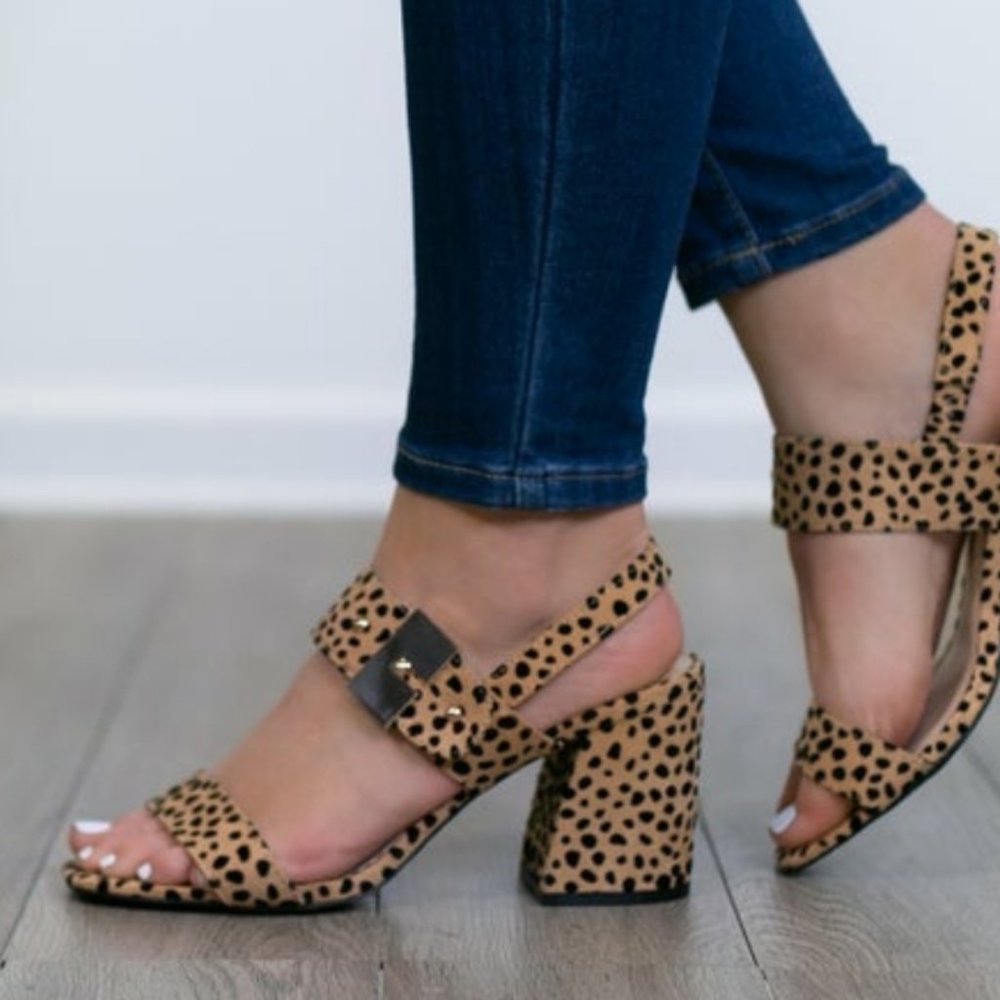Adorable Cheetah Shoes